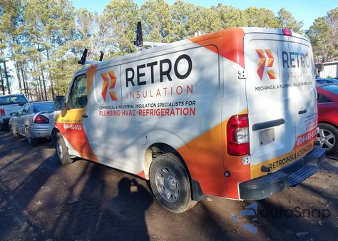 2021 Nissan Nv Cargo Nv2500 Hd Sv Standard Roof V6 z USA, uszkodzony, nr VIN 1N6BF0KY0MN809823